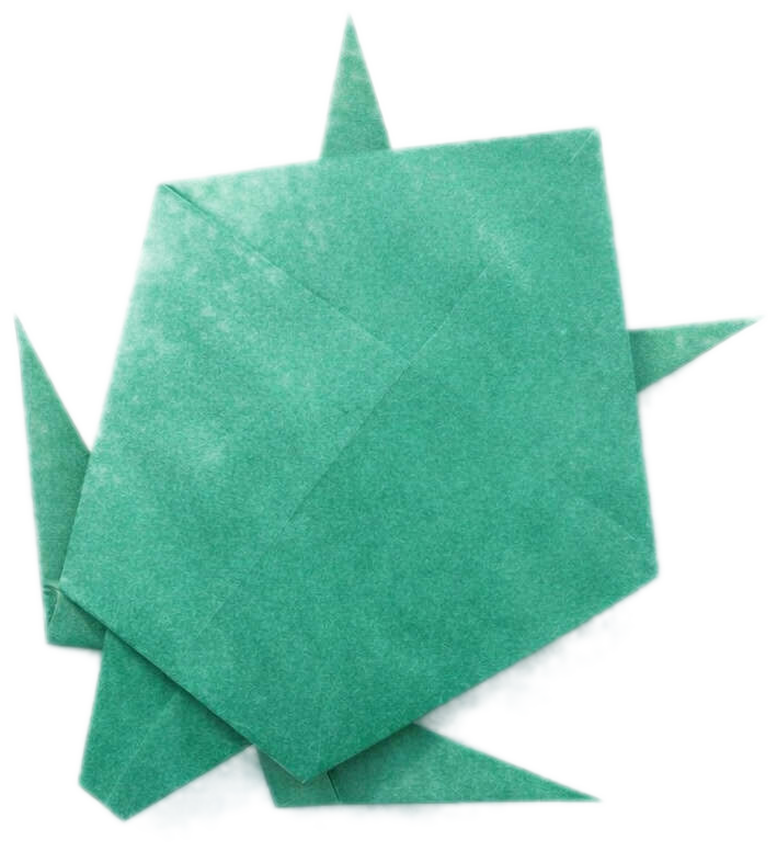 tortue en origami